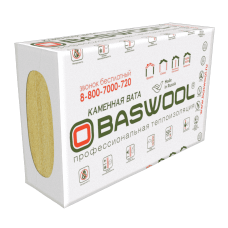 Плиты теплоизоляционные из минеральной (каменной) ваты BASWOOL ФАСАД - 100/120/140